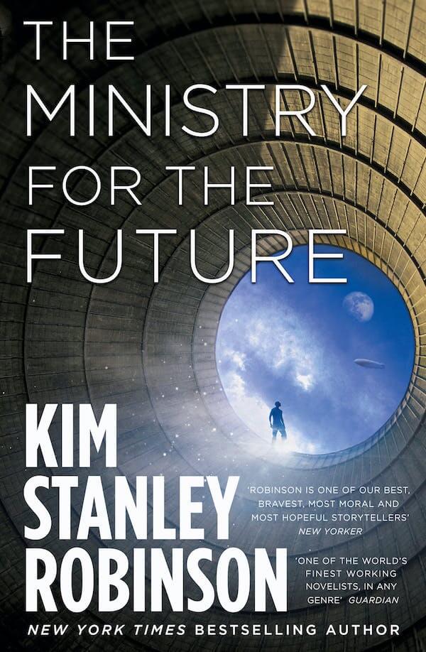 Image of the book "The ministry for the future by Kim Stanley Robinson"